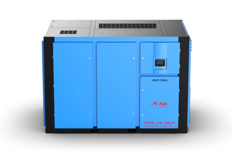 Máy nén khí trục vít biến tần nam châm vĩnh cửu không dầu kiểu khô