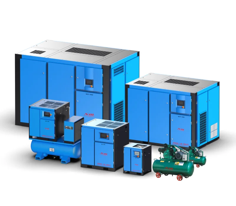 Máy bơm chân không trục vít