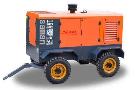 Máy nén khí trục vít di động Diesel